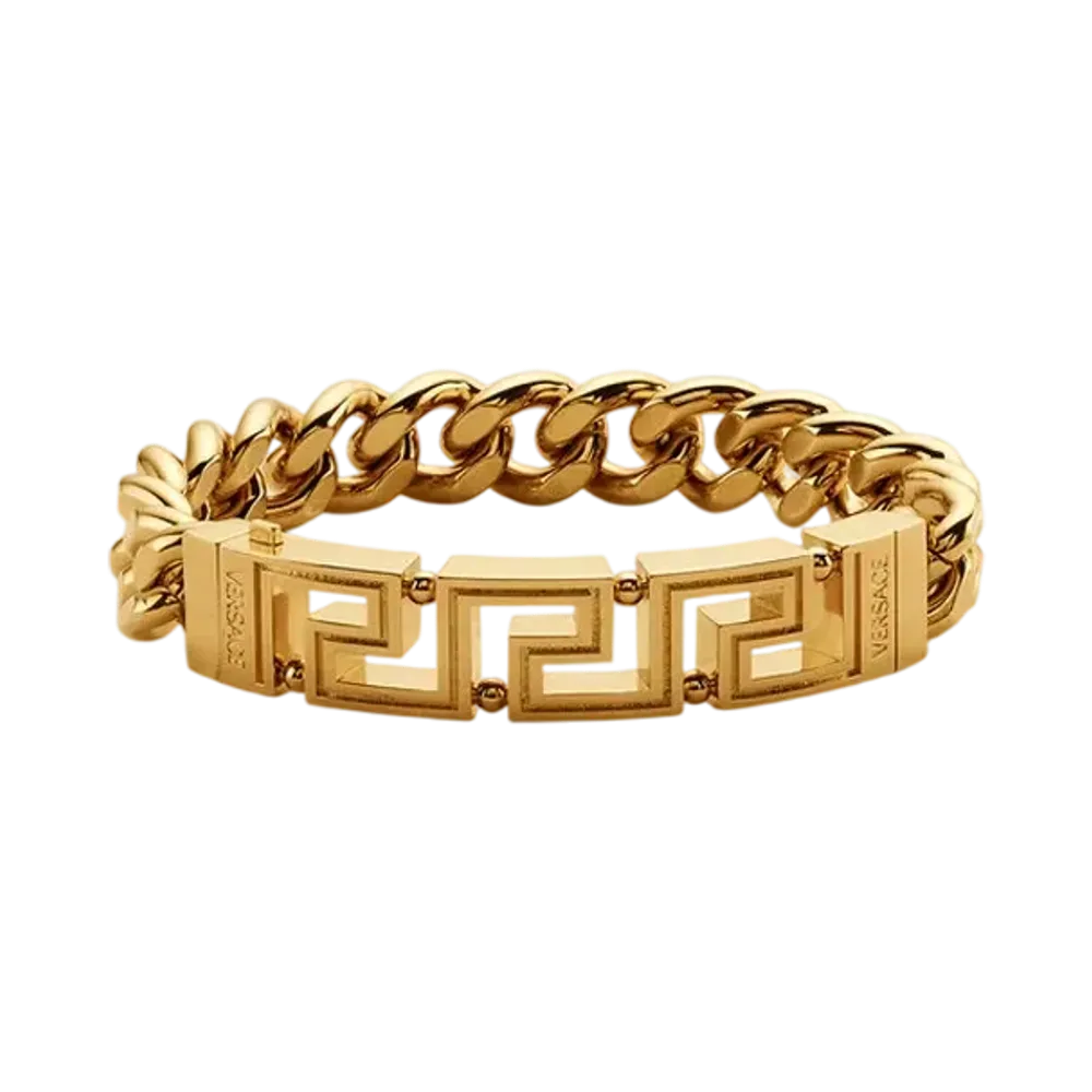 VERSACE Greca Chain Bracelet "Gold"