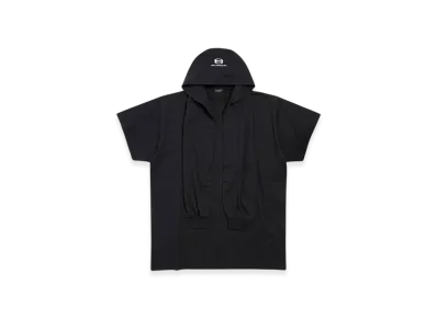 BALENCIAGA Unity Sports Icon Incognito T-Shirt Oversized "Black White"