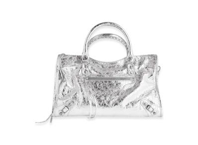 BALENCIAGA Le City Medium Bag "Silver"