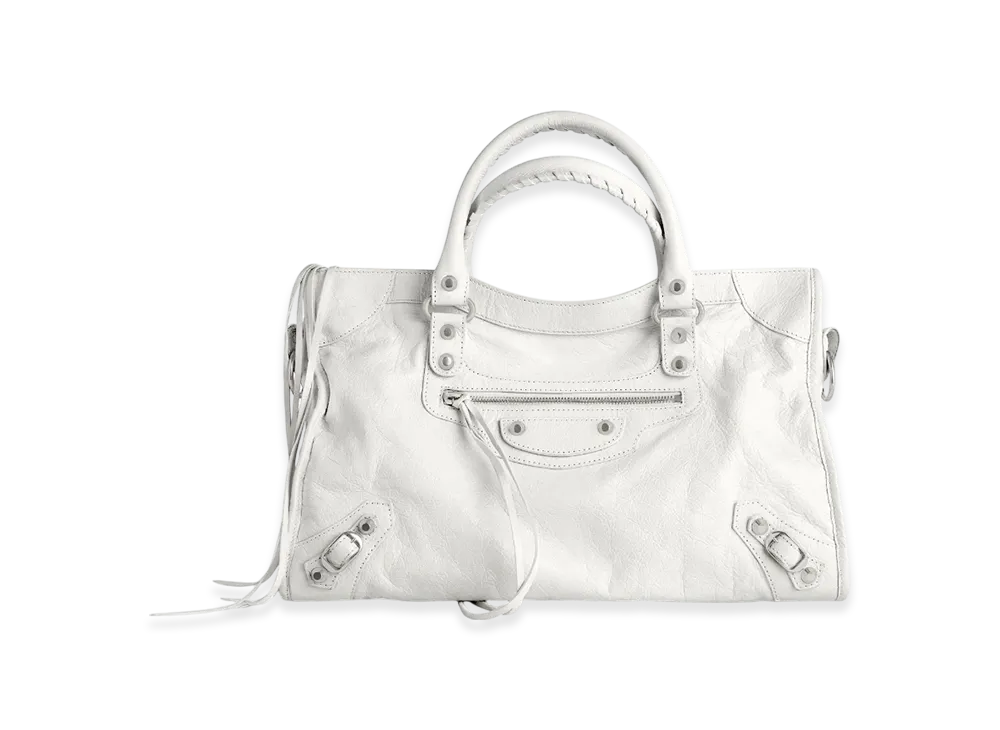 BALENCIAGA Le City Medium Bag "White"