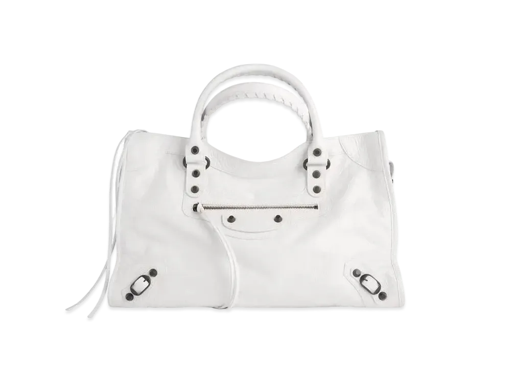 BALENCIAGA Le City Medium Bag "White"