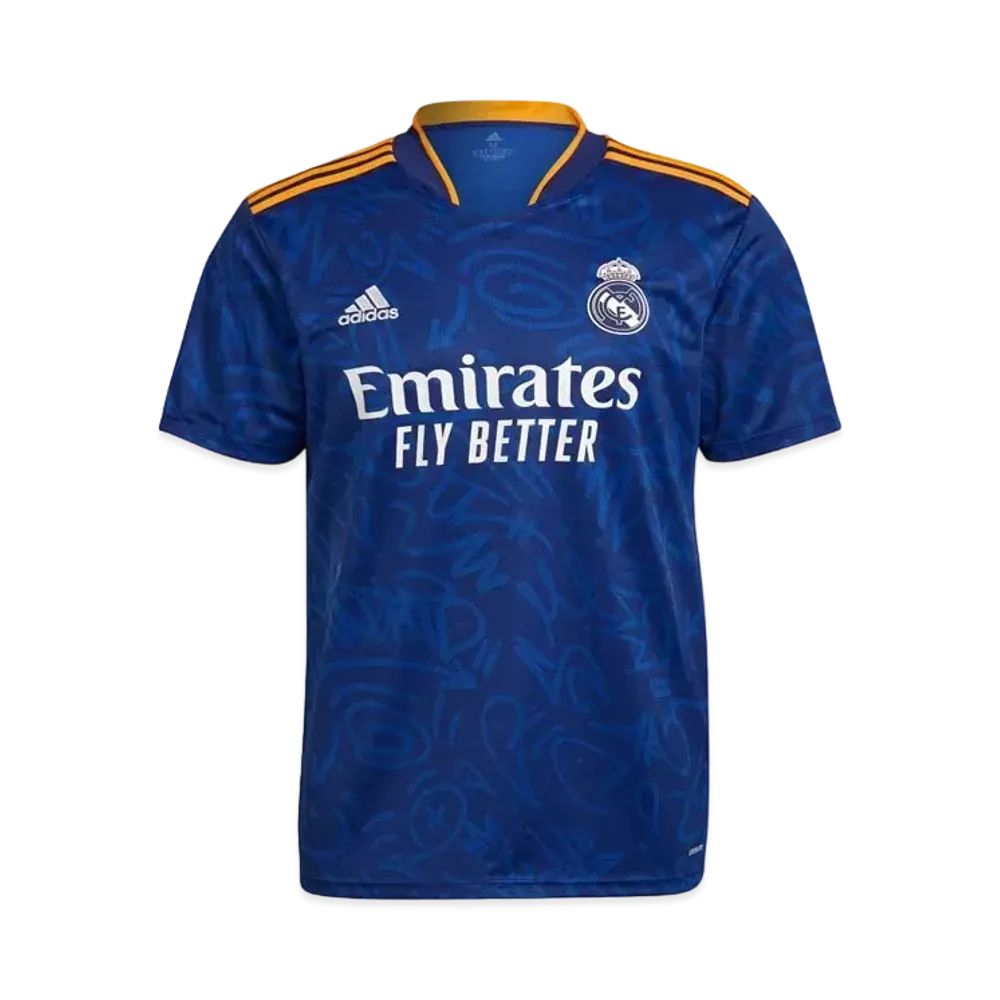 ADIDAS REAL MADRID 21/22 AWAY UNIFORM "Victory Blue"