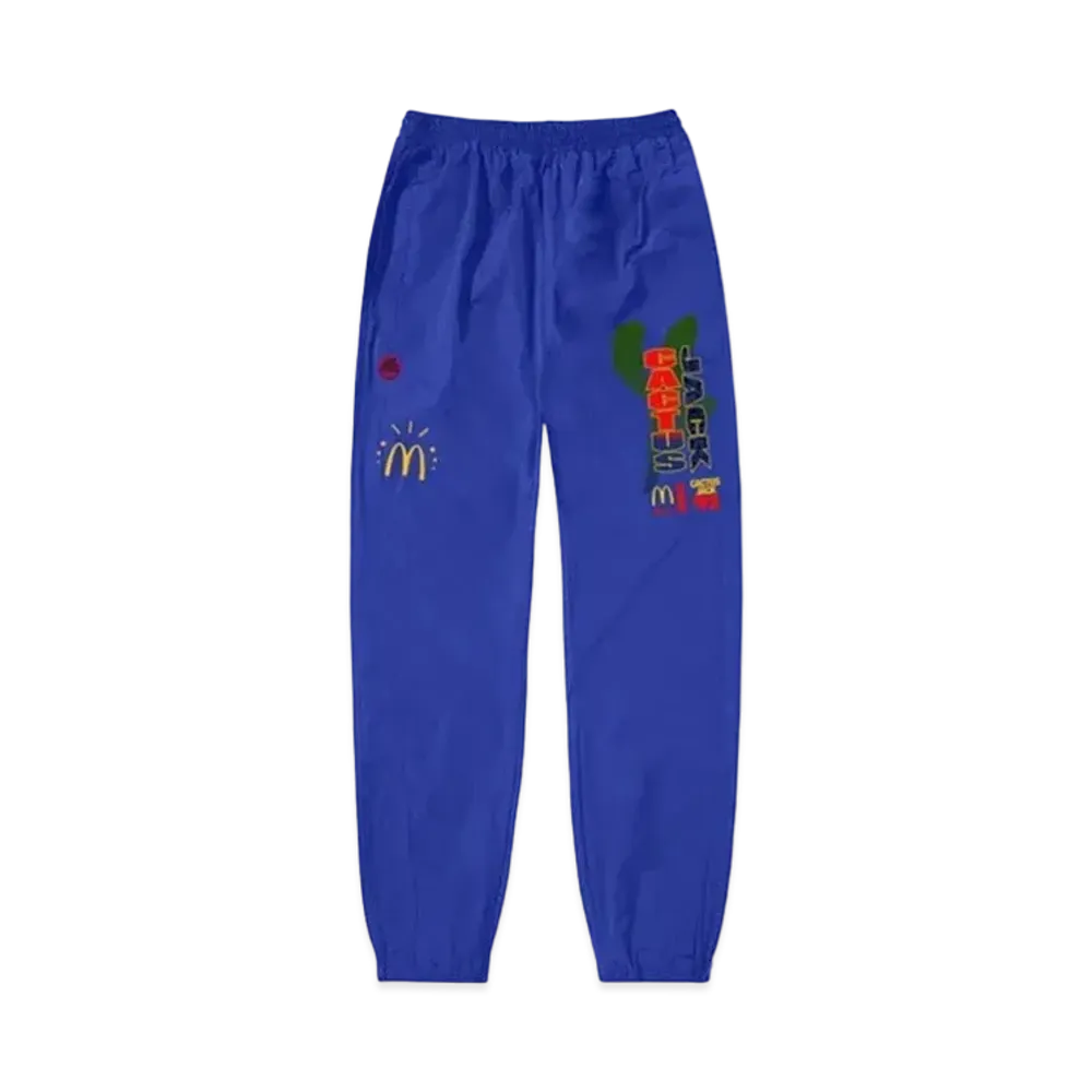 Travis Scott Cactus Jack x McDonald's All American '92 II Nylon Pants "Blue"