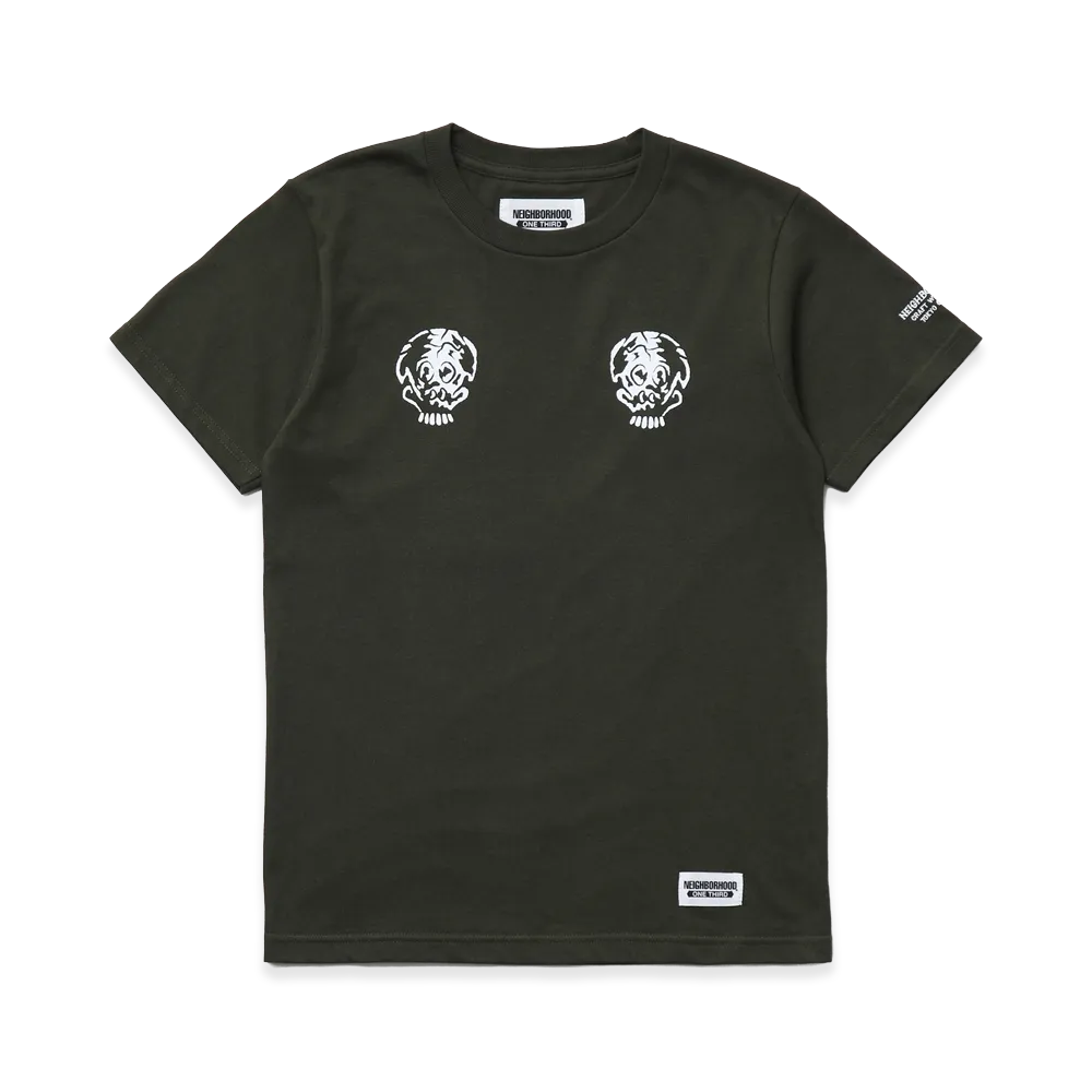 NEIGHBORHOOD One Third Kids OT . Tee SS-5 "Olive Drab"