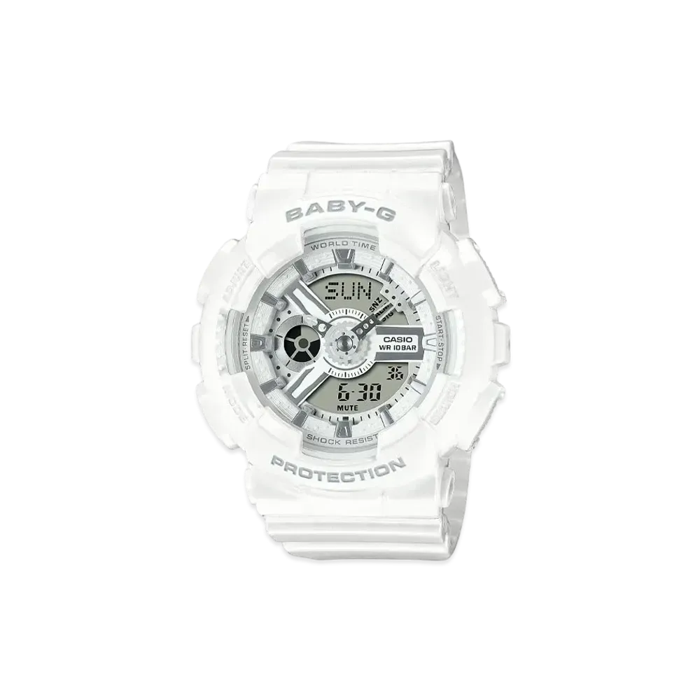 Casio G-Shock BABY-G BA-110 Series BA-110X-7A3JF "White"