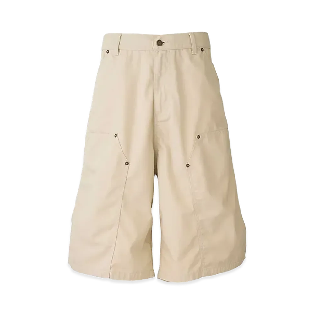 HYSTERIC GLAMOUR Hysteric Star Double Knee Shorts "Beige"