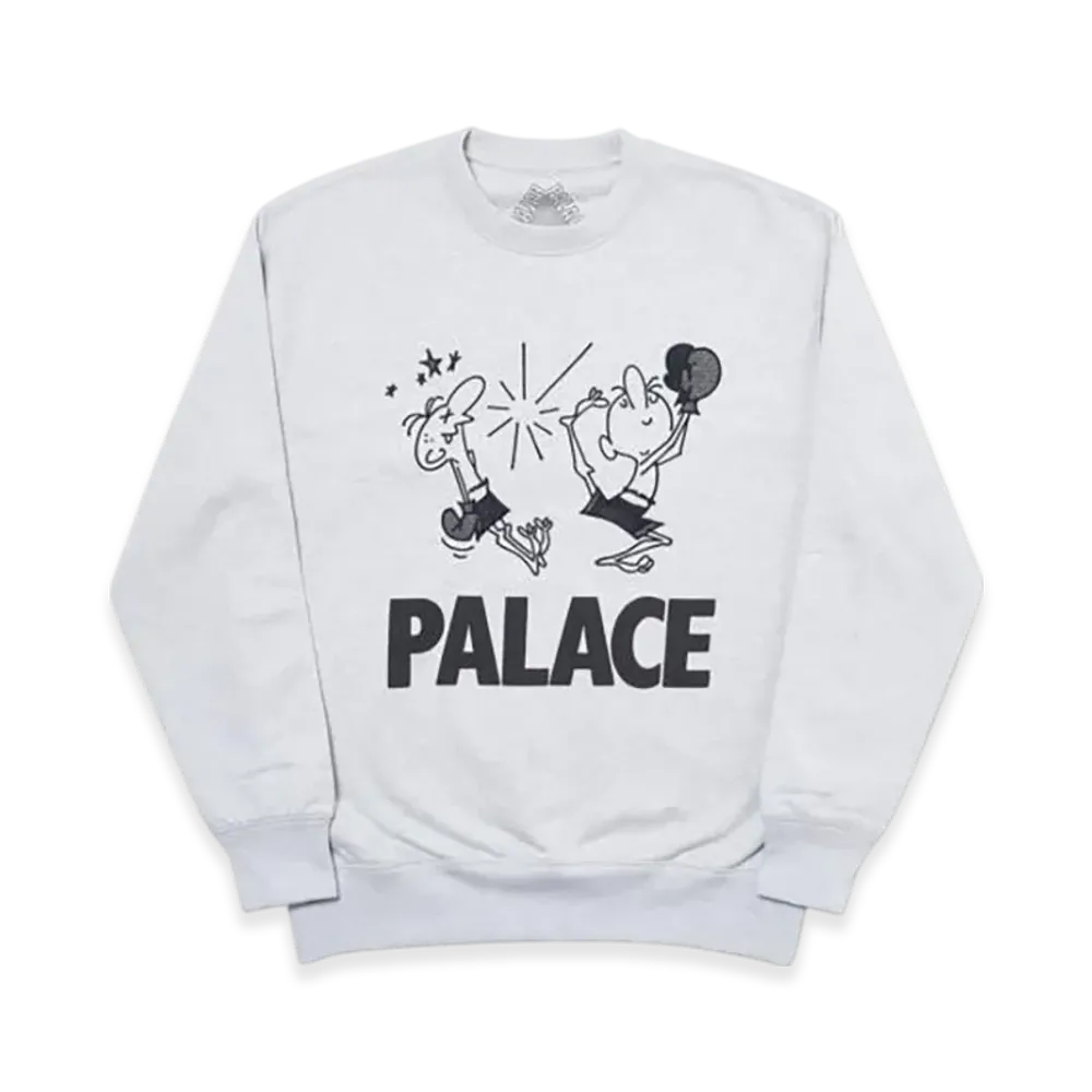 PALACE Ko Crew "Grey Marl"