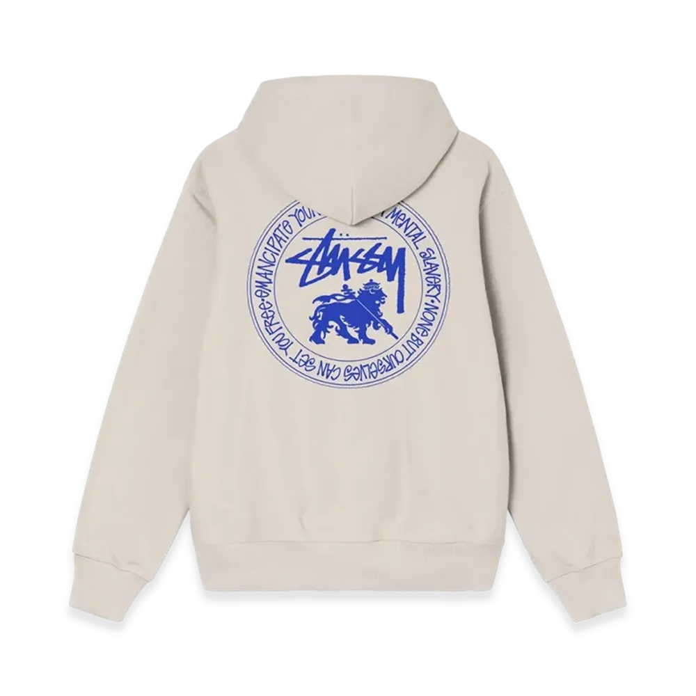Stussy Lion Dot Hood "Smoke"