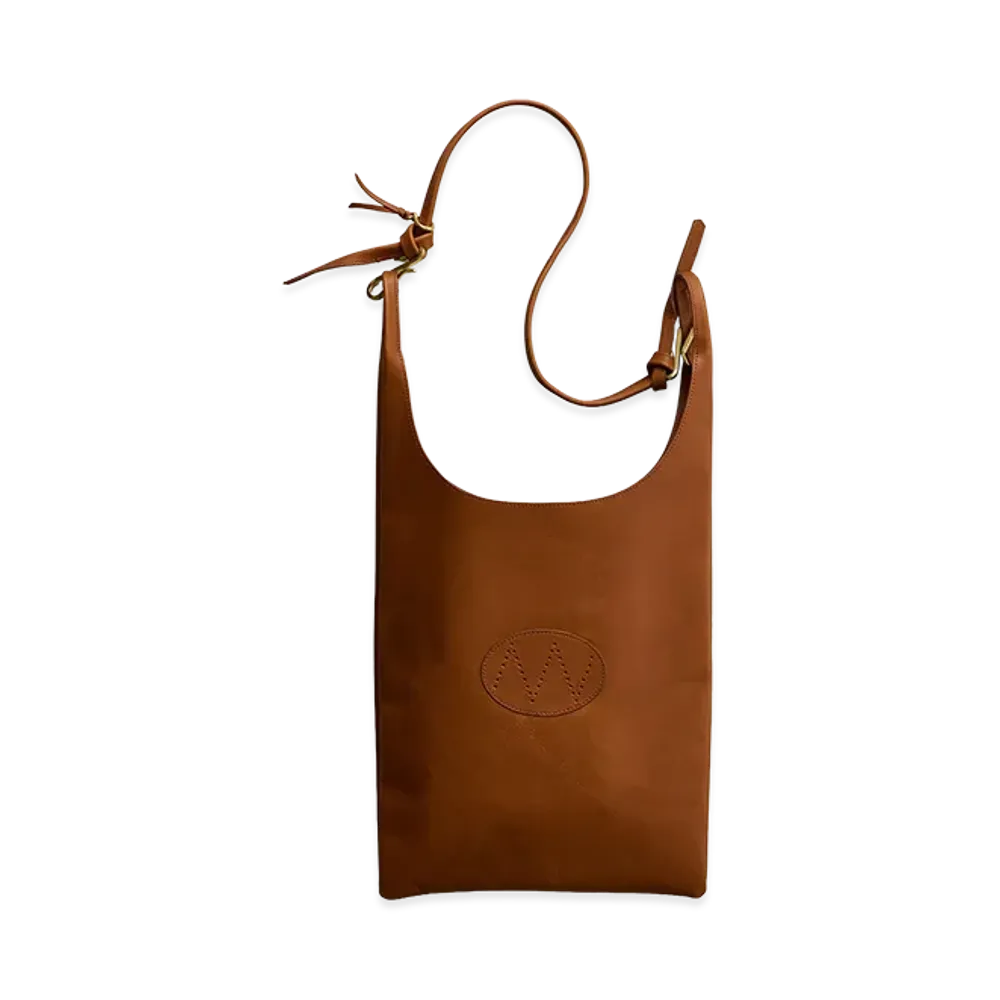 NICENESS N.Lowe Midi Steerhide Shoulder Bag Medium "Cognac"