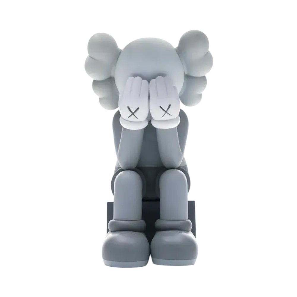 KAWS Passing Through Open Edition Vinyl Figure "Grey"