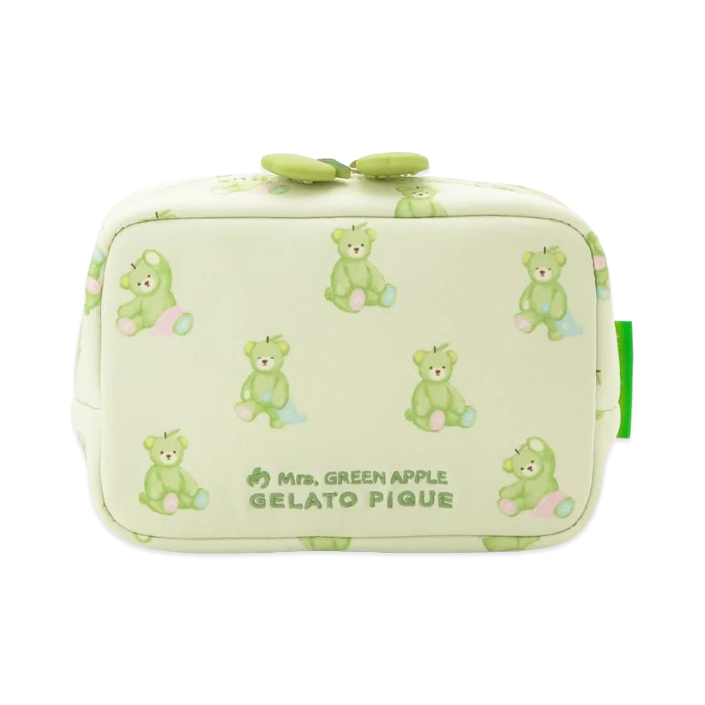 GELATO PIQUE x Mrs. GREEN APPLE All-Over Print Pouch "Green"