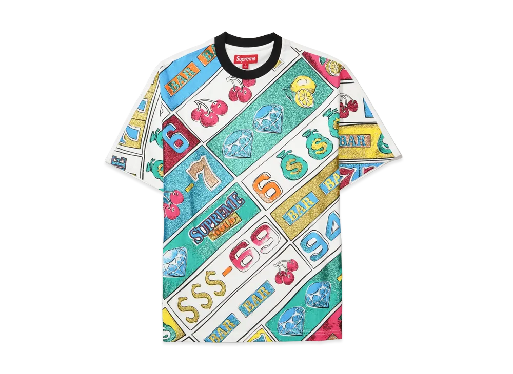 Supreme Slot Machine S/S Top "White"