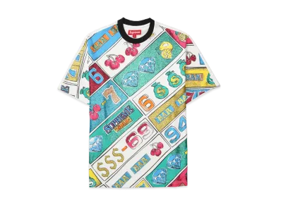 Supreme Slot Machine S/S Top "White"