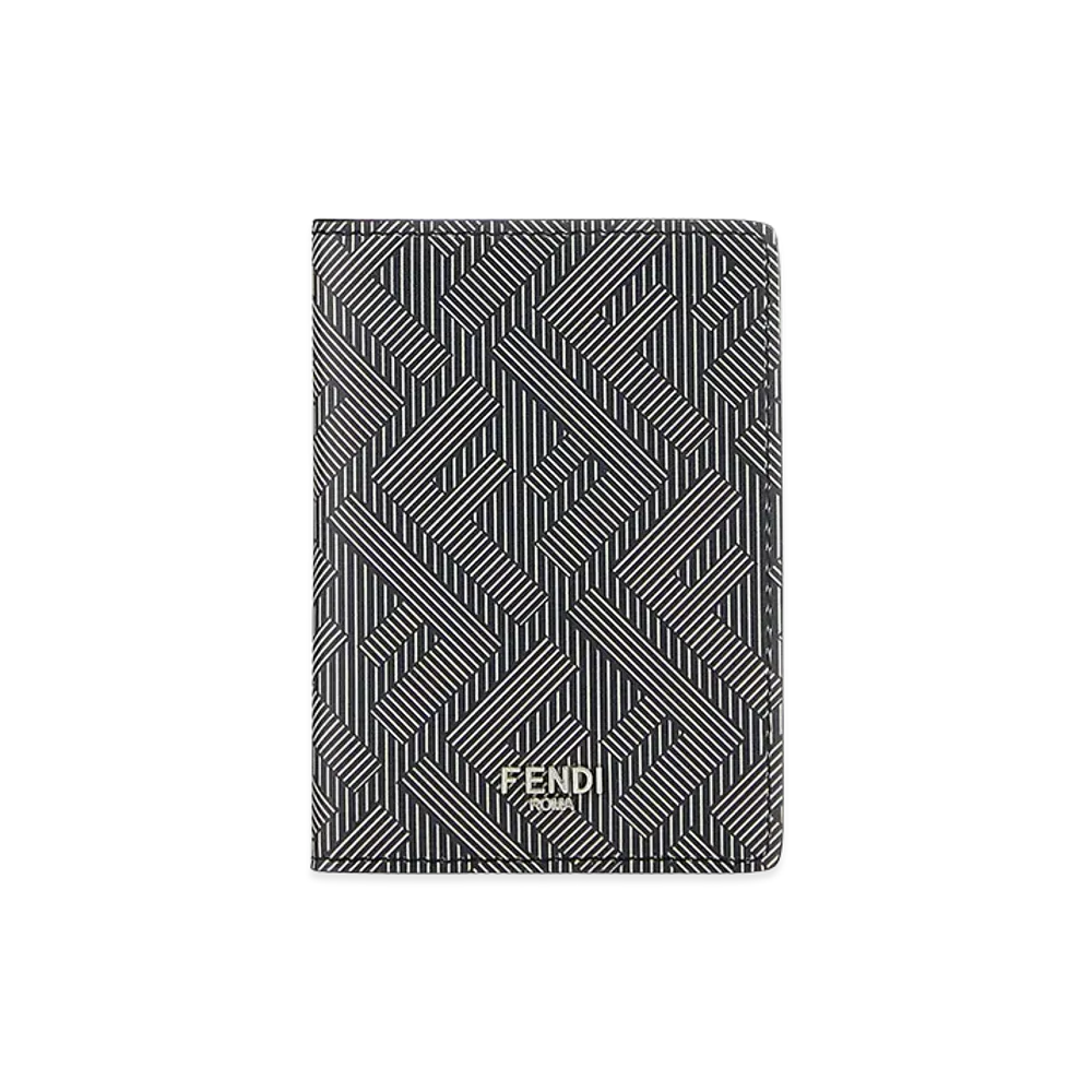 FENDI Leather Shadow Card Holder "Multicolor"