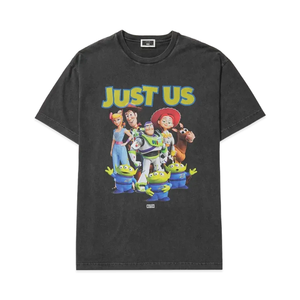 Kith x Disney Pixar Just Us Toy Story Vintage Tee "Black"