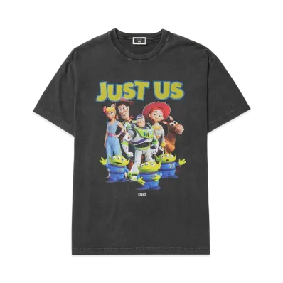 Kith x Disney Pixar Just Us Toy Story Vintage Tee "Black"