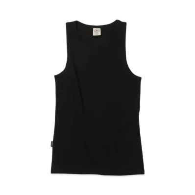 AVIREX Daily Wear Rib Tank Top "Black"