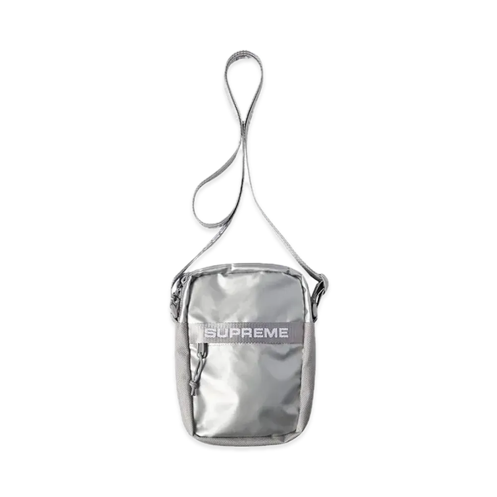 Supreme FW22 Shoulder Bag "Silver"