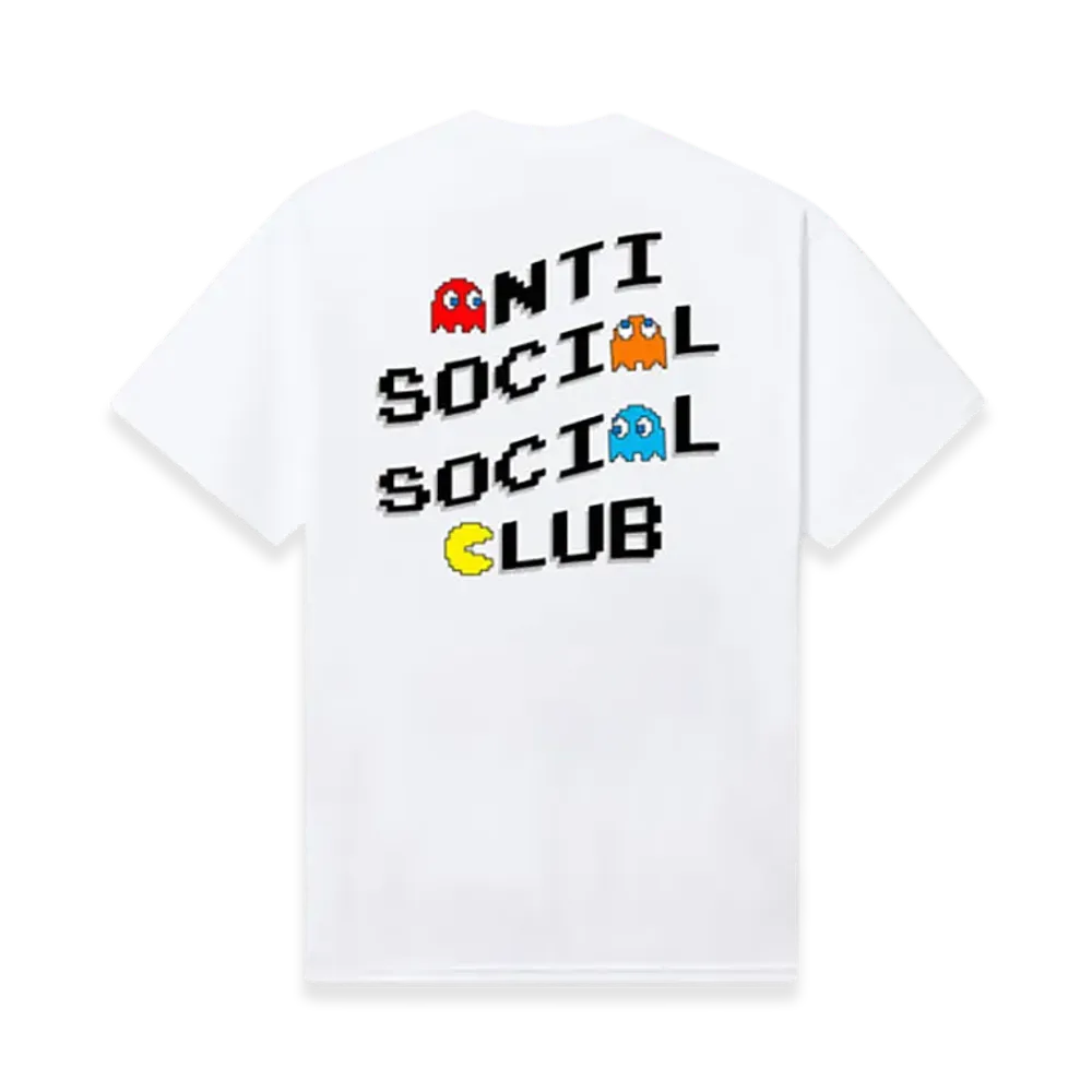 ANTI SOCIAL SOCIAL CLUB x PAC-MAN Pixel Tee "White"