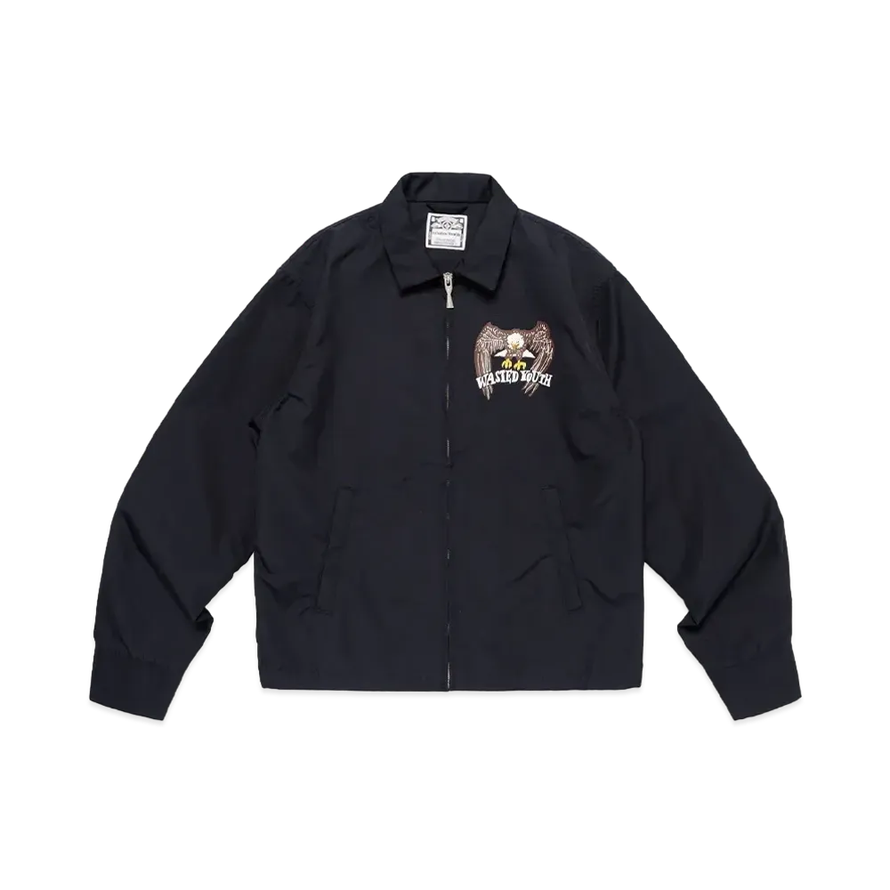 Wasted Youth Drizzler Jacket "Navy"