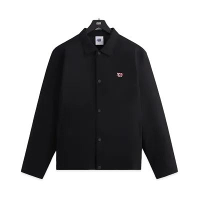 Kith x Wilson Midway Coaches Jacket "Black"