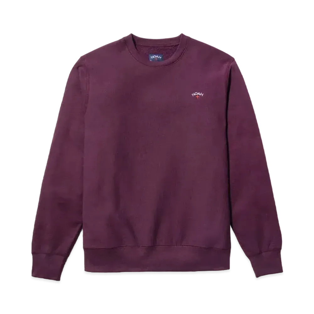 Noah Classic Crewneck "Plum"
