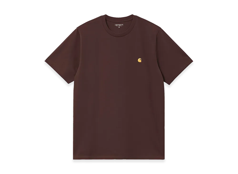 Carhartt WIP S/S Chase T-Shirt "Palisander/Gold"