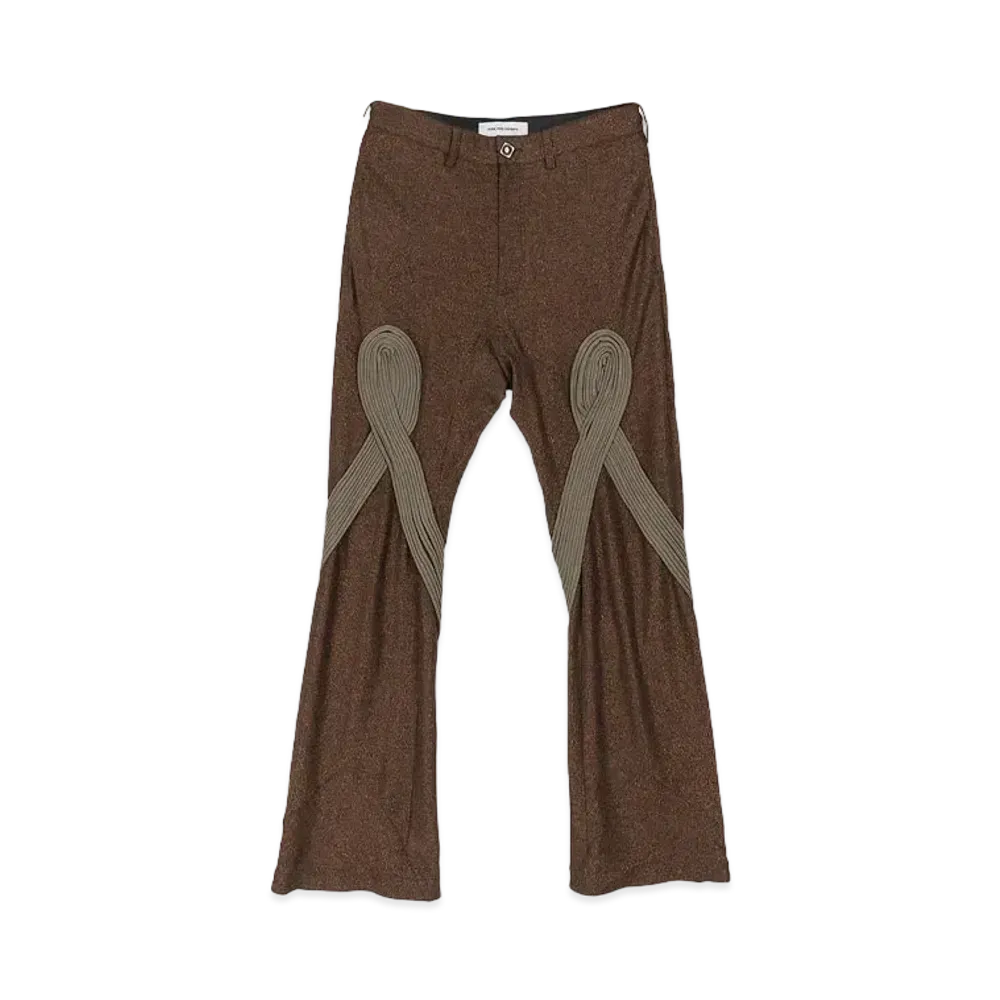 KIKO KOSTADINOV Deultum Trouser "Sparkle Brown / Taupe"