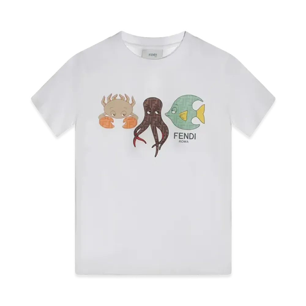 FENDI Kids T-Shirt "White"