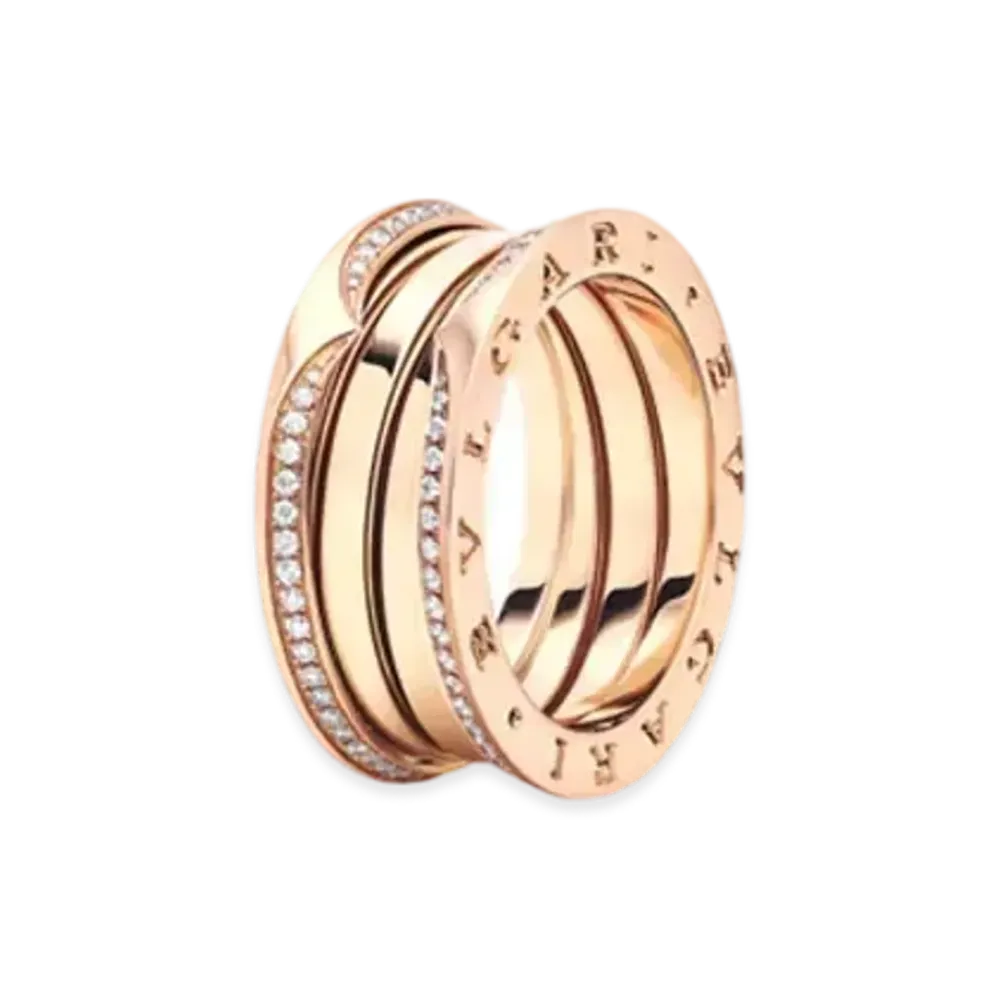 BVLGARI B.zero1 Ring "Pink Gold"
