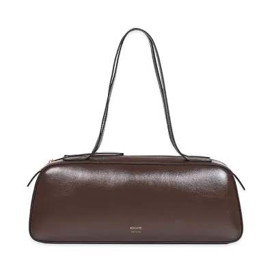 KHAITE Women's Simona Shoulder Bag "Chestnut"