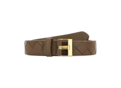 Bottega Veneta Women's Mud Leather Watch Belt "Brown"