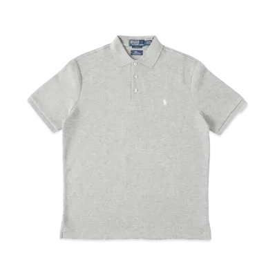 Polo Ralph Lauren for Ron Herman Double Knit Pique Polo Shirt "Gray"