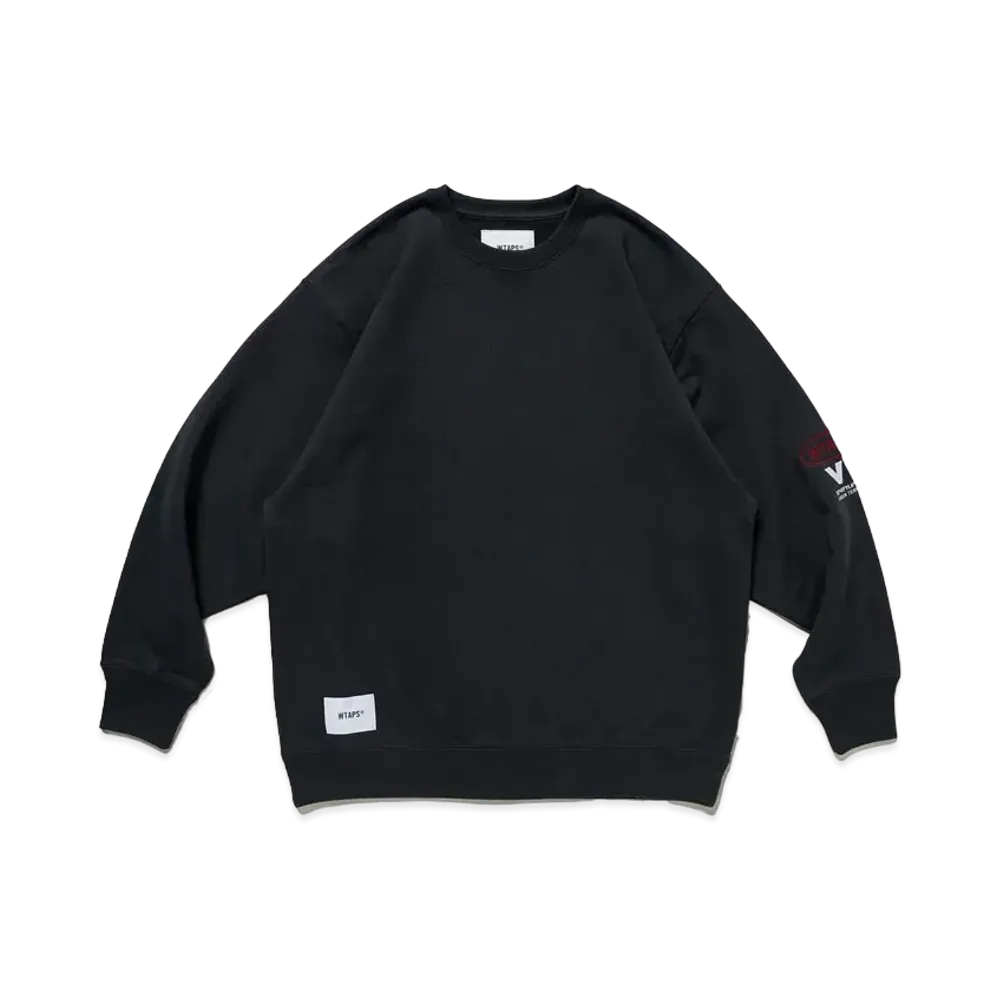 WTAPS AII 01 / Sweater / Cotton. Protect "Black"