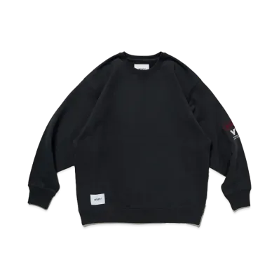 WTAPS AII 01 / Sweater / Cotton. Protect "Black"