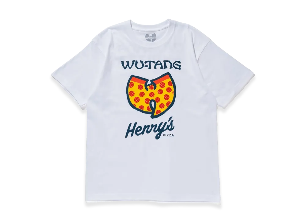 VERDY x Wu-Tang Clan x Henry's Pizza T-Shirt "White"