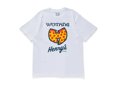 VERDY x Wu-Tang Clan x Henry's Pizza T-Shirt "White"