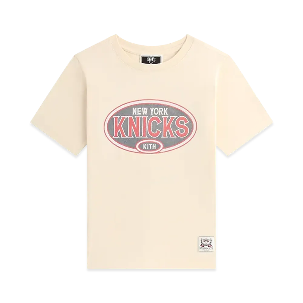 Kith Kids for the New York Knicks NY Vintage Tee "Sandrift"
