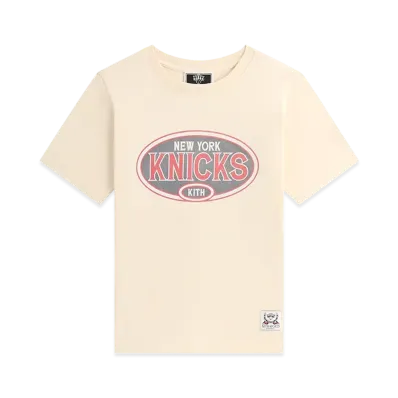 Kith Kids for the New York Knicks NY Vintage Tee "Sandrift"
