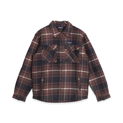 Patagonia Ms Insulate Fjord Flannel Shirt "Molasses Brown"