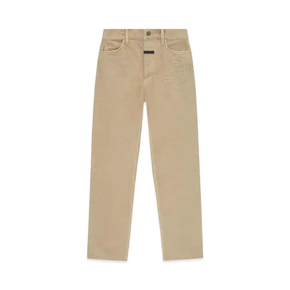 FEAR OF GOD ESSENTIALS Classic 5 Pocket "Washed Dune"