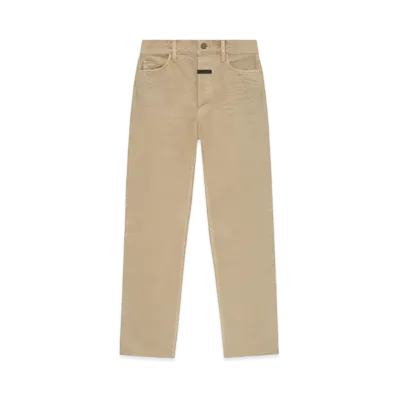 FEAR OF GOD ESSENTIALS Classic 5 Pocket "Washed Dune"