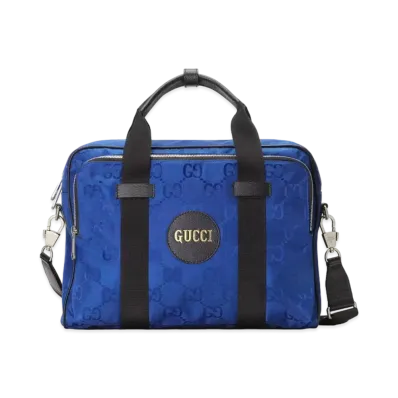 GUCCI Off The Grid Briefcase "Blue"