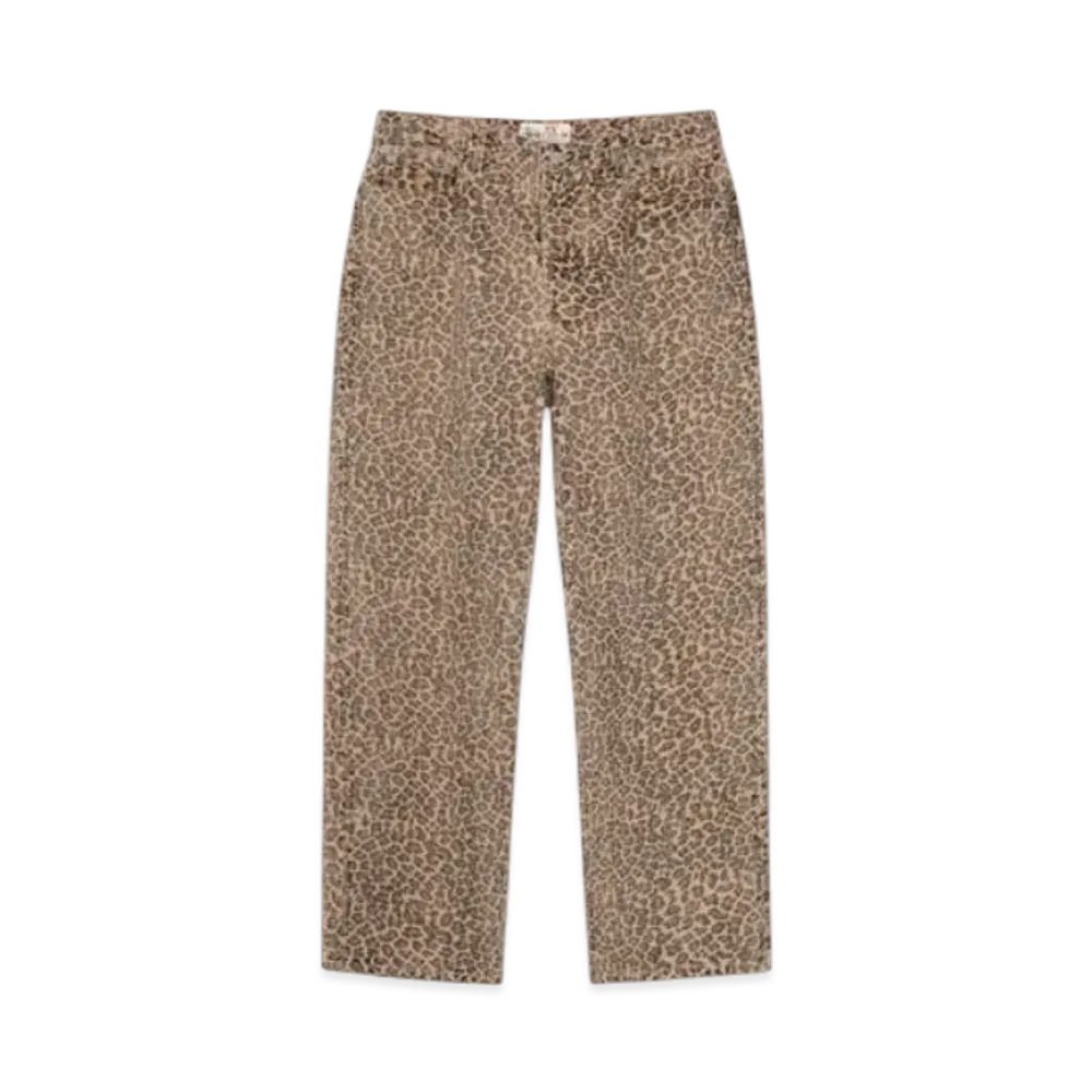 Stussy New Classic Jean Denim "Leopard"