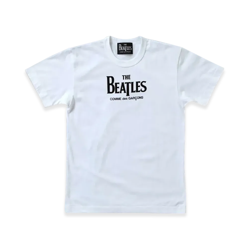 COMME des GARCONS x The Beatles Logo T-Shirt "White"