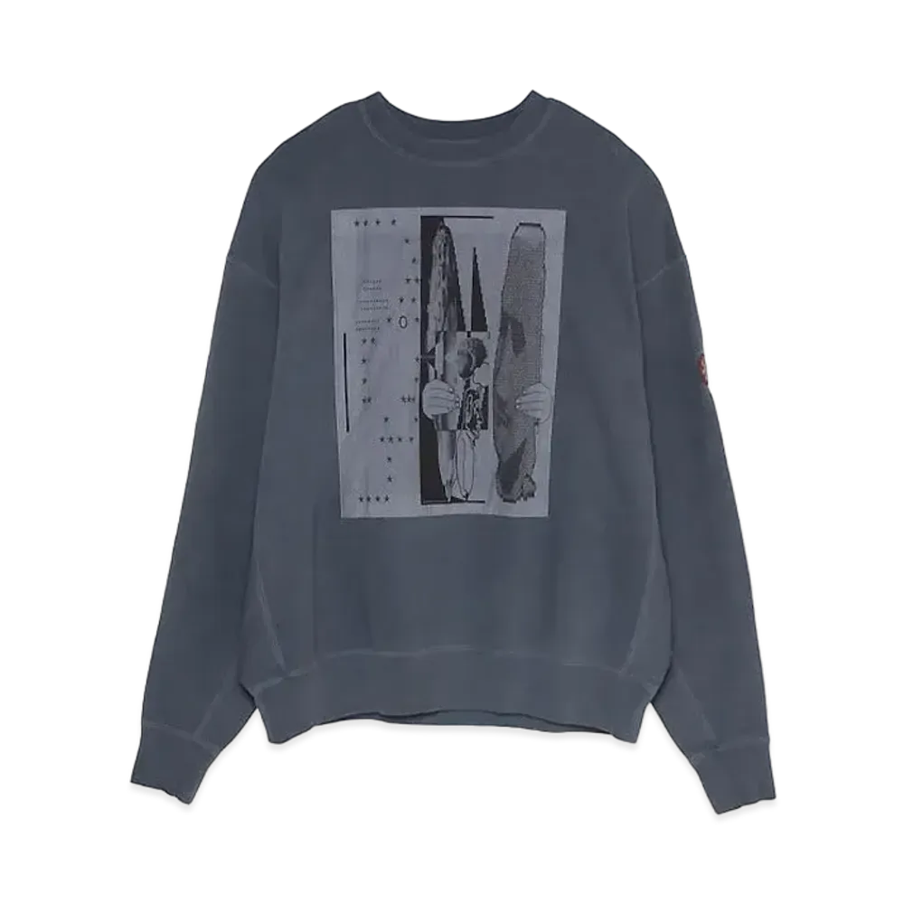 Cav Empt (C.E) MD tetAtet CREW NECK "Grey"