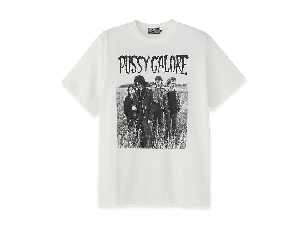 HYSTERIC GLAMOUR x Jon Spencer Pussy Galore T-Shirt "White"