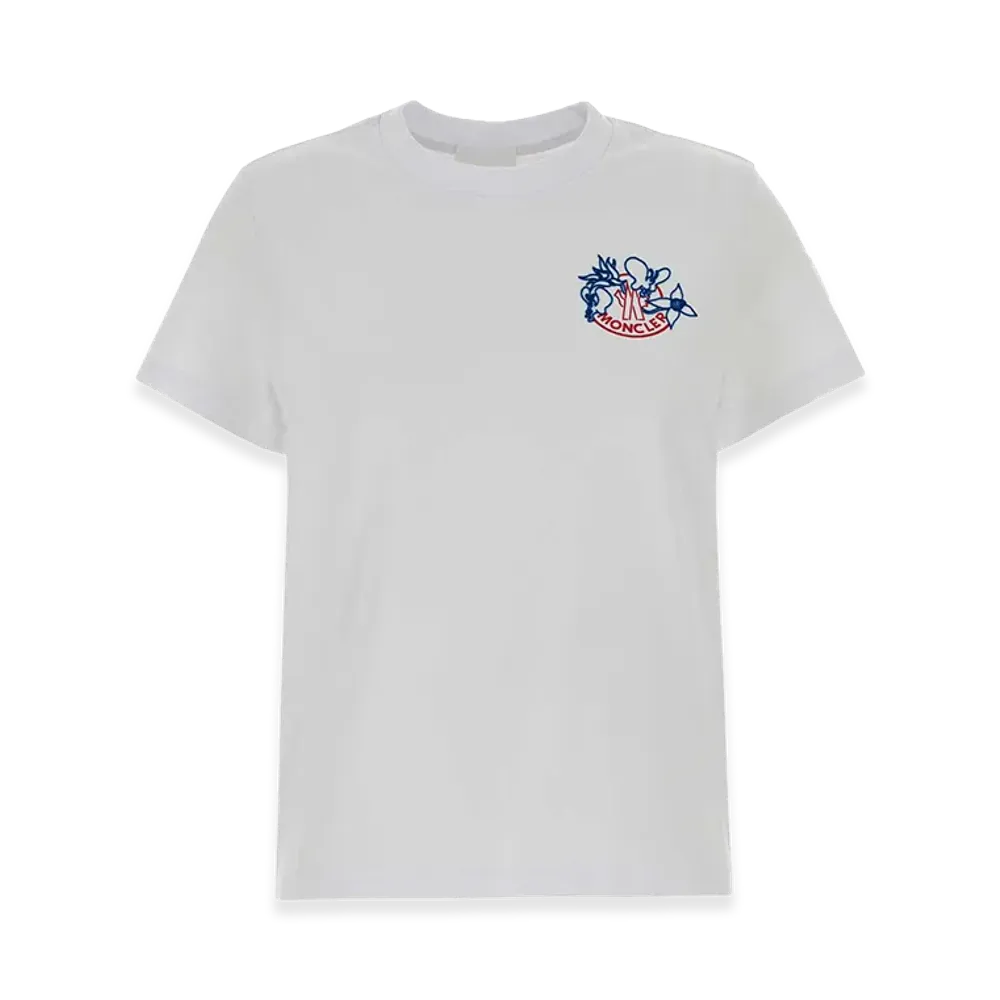 MONCLER Women's Cotton T-Shirt "White"