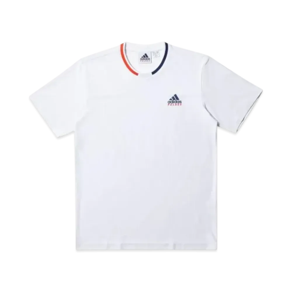 PALACE x adidas On Court Jacquard Tee "White"