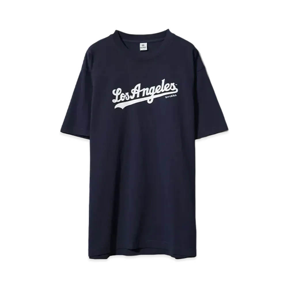 Sporty&Rich Dodgers T-Shirt "DARK NAVY"